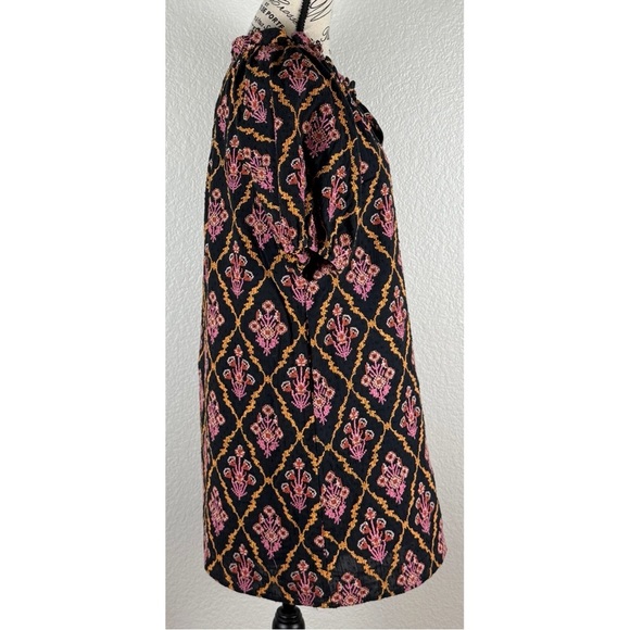 Joy Joy Ethnic Embroidered Dress, size Small - Picture 6 of 11